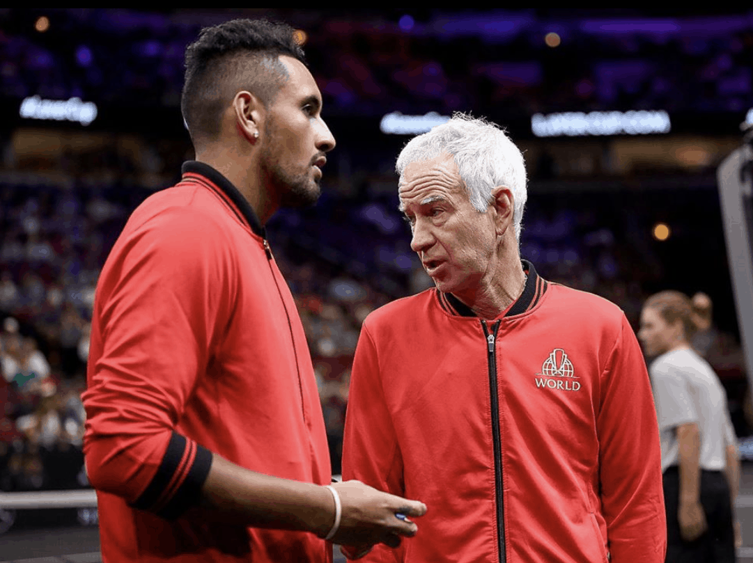 Nick Kyrgios e John McEnroe
