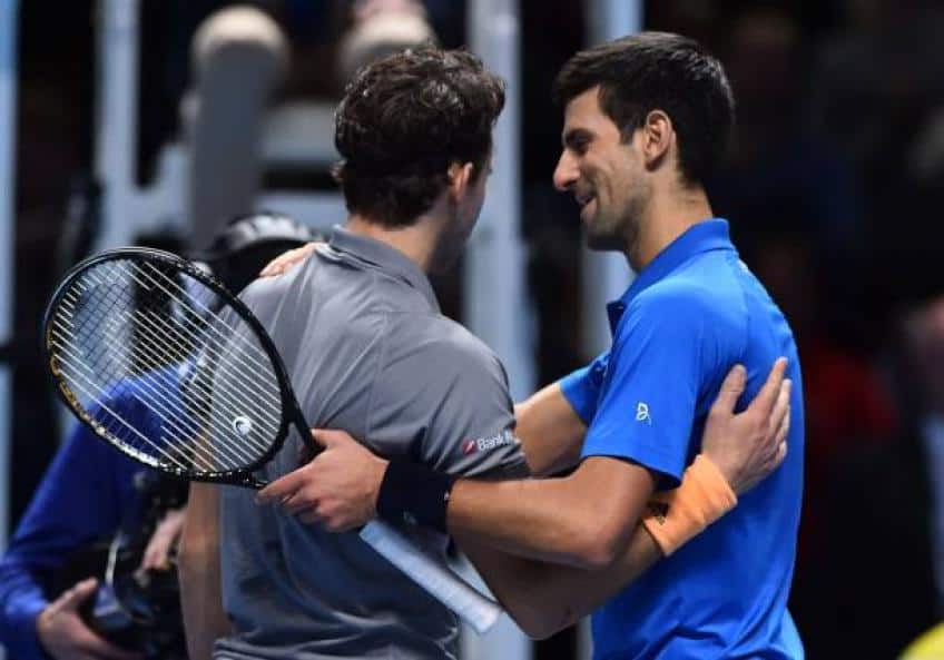 Atp Finals, un grande Thiem doma Djokovic
