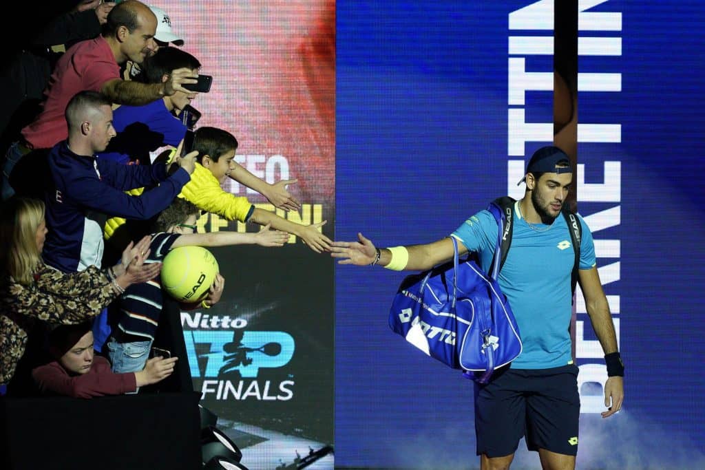 Seconda sconfitta per Berrettini alle Finals