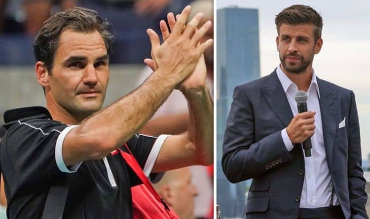 Roger Federer e Gerard Pique