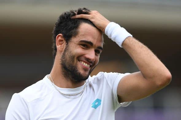Matteo Berrettiini pronto per le Atp Finals
