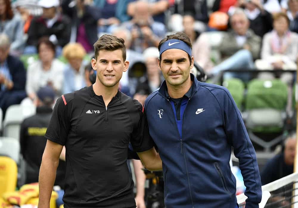 Ranking Atp, Thiem all'assalto di Federer