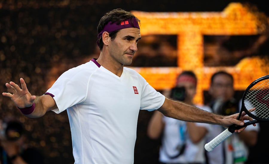 Roger Federer fuori per infortunio