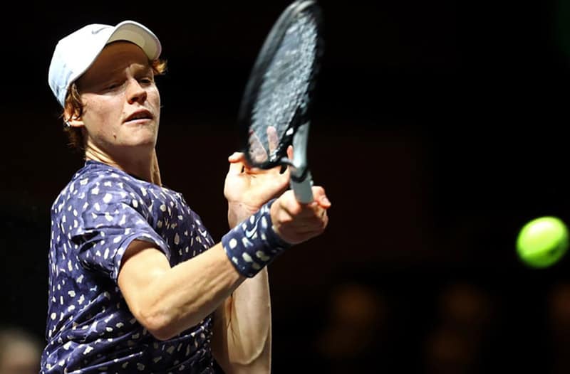 Atp Marsiglia, vittoria di Sinner all'esordio