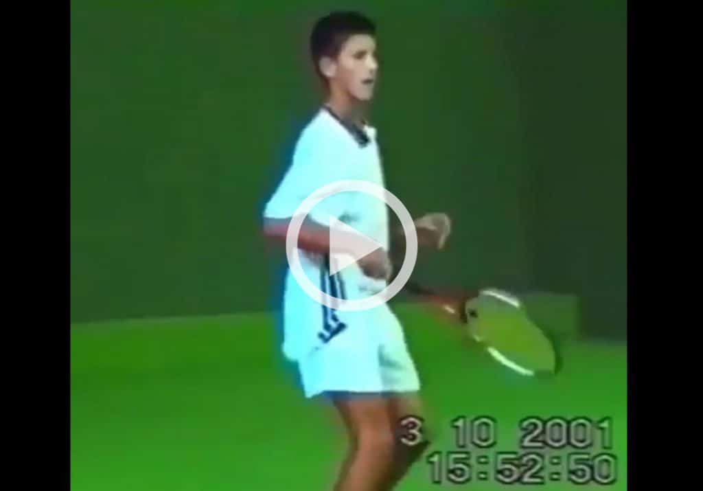 Novak Djokovic forza il diritto a 14 anni
