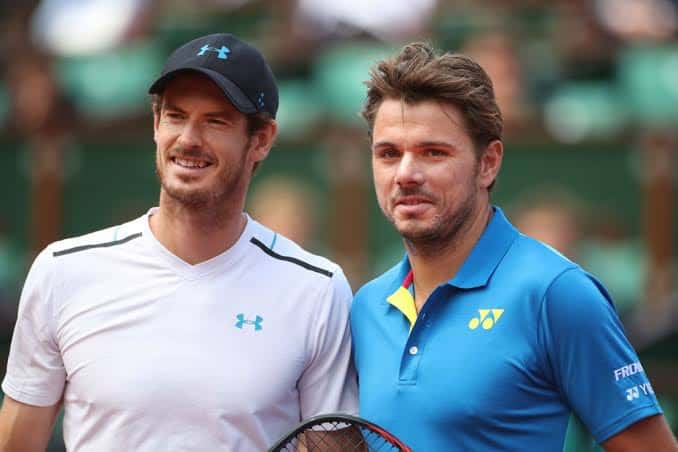 Andy Murray e Stan Wawrinka