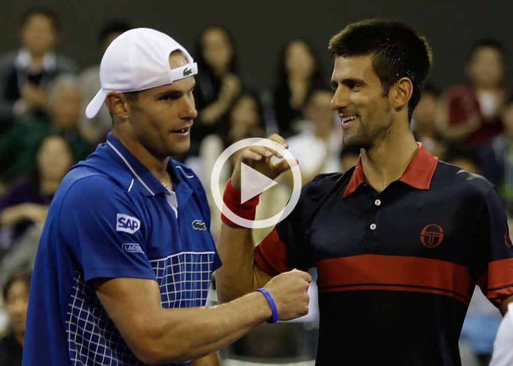 Roddick avanti negli scontri diretti con Djokovic