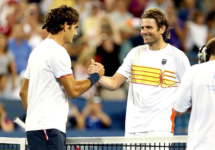 Roger Federer e Mardy Fish