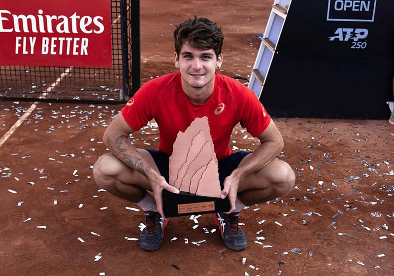 Thiago Seyboth Wild, il primo tennista positivo al coronavirus