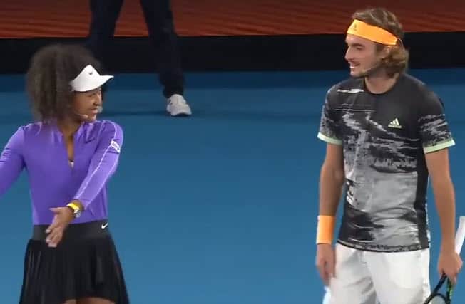 Lo scambio di tweet tra Tsitsipas e Osaka