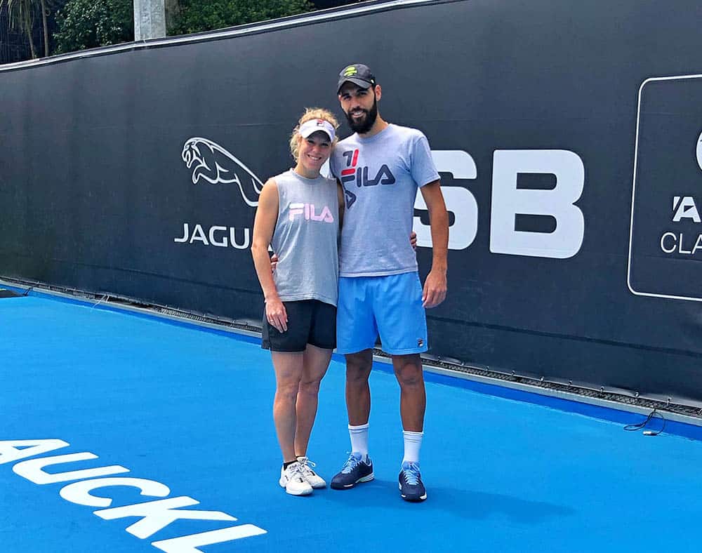 Conversazione con Antonio Zucca, coach di Laura Siegemund