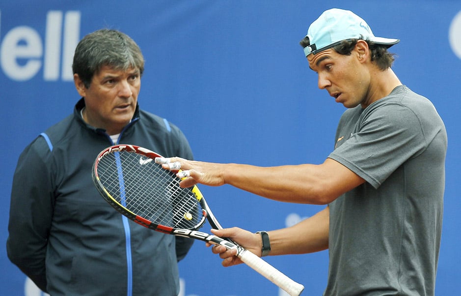 Toni Nadal spiega perché Rafa non ha mai tirato una racchetta
