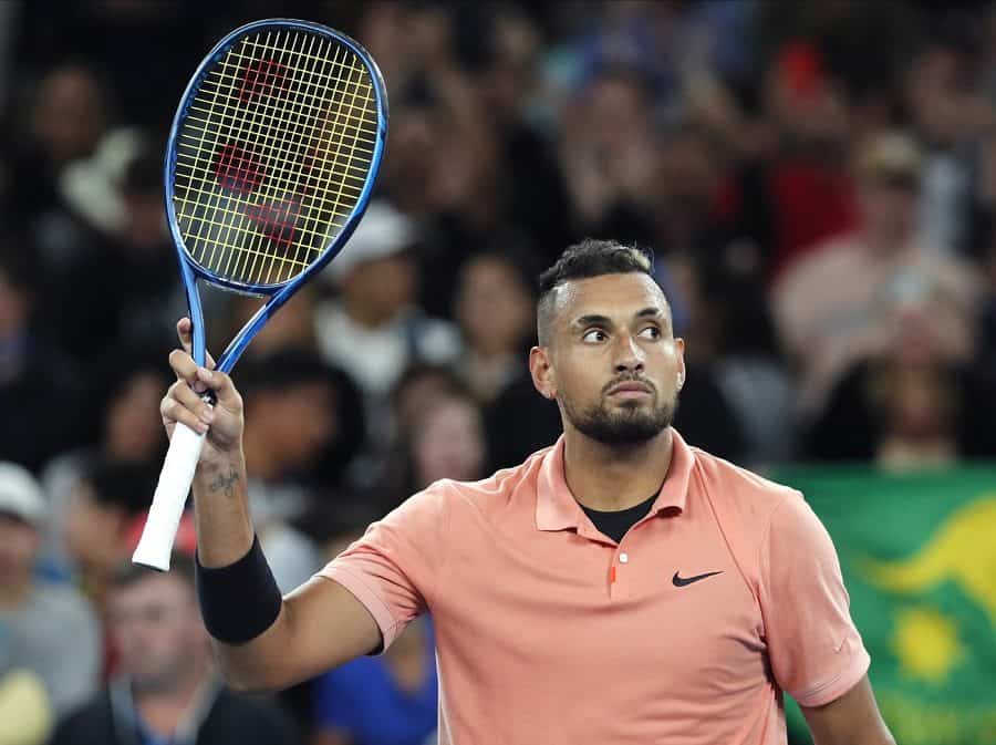 Nick Kyrgios è infuriato con Dominic Thiem