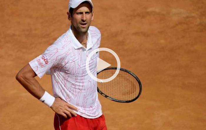 Gioco, Federer. Ma in campo c'è Djokovic