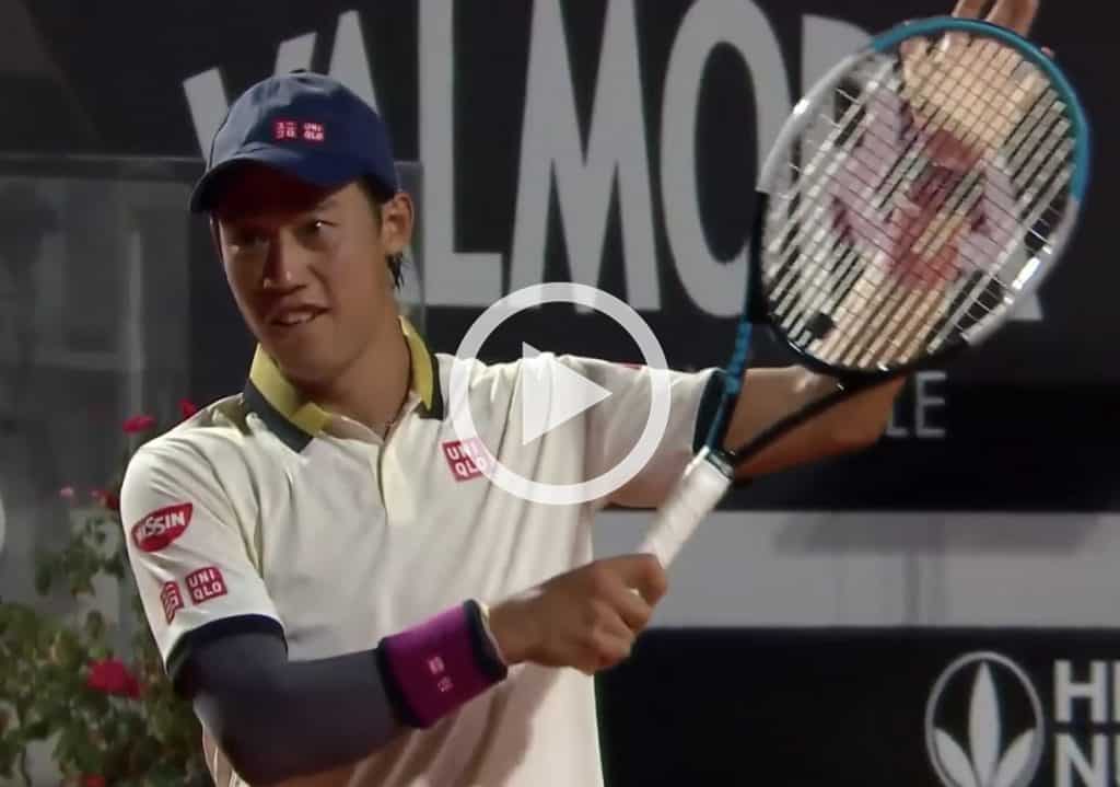 Il passante geniale di Musetti, Nishikori applaude