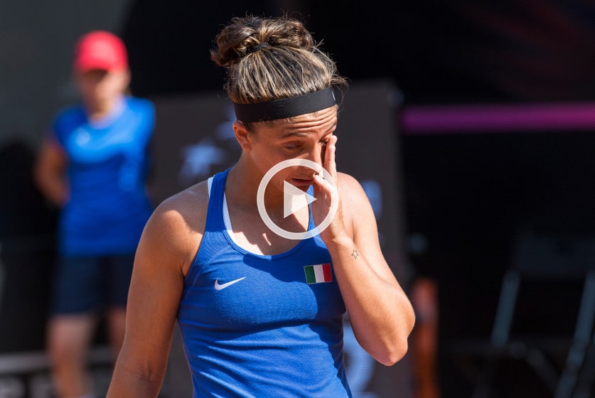 I due disastrosi servizi da sotto di Sara Errani