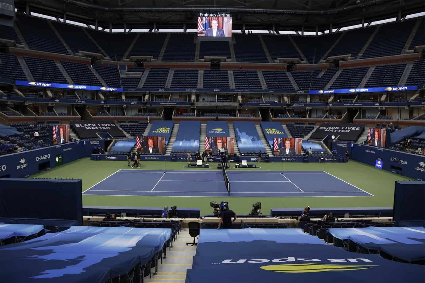 Us Open 2020, i quarti finale maschili e femminili