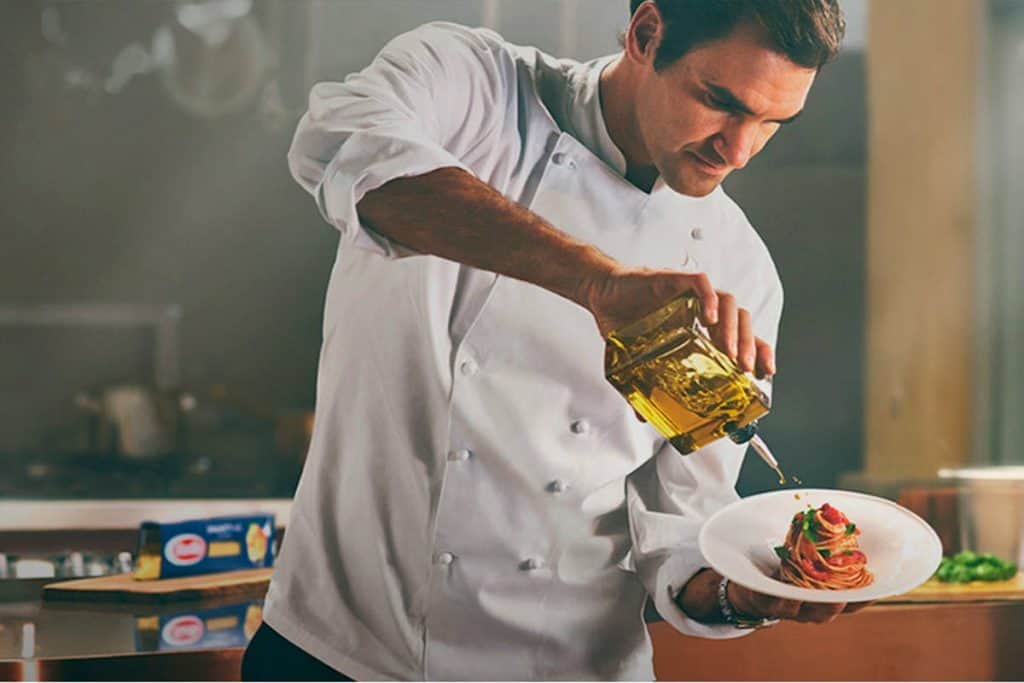 “Federer è incredibile, ma soprattutto umile”, parola dello chef