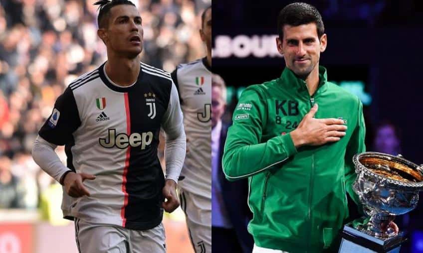 Djokovic e Ronaldo sono i due atleti che investono più sul proprio fisico