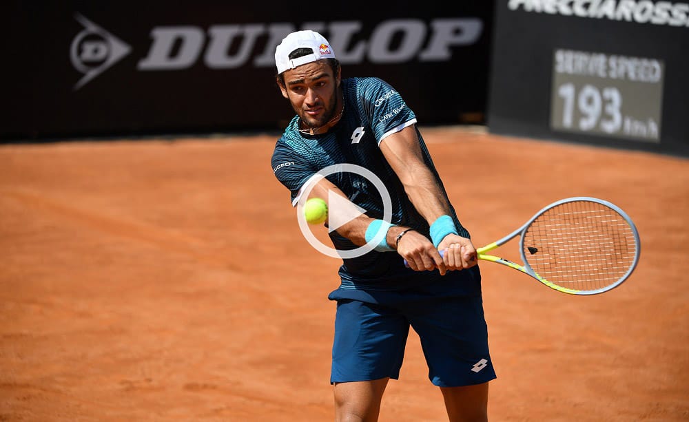 Il passante da urlo di Berrettini contro Harris
