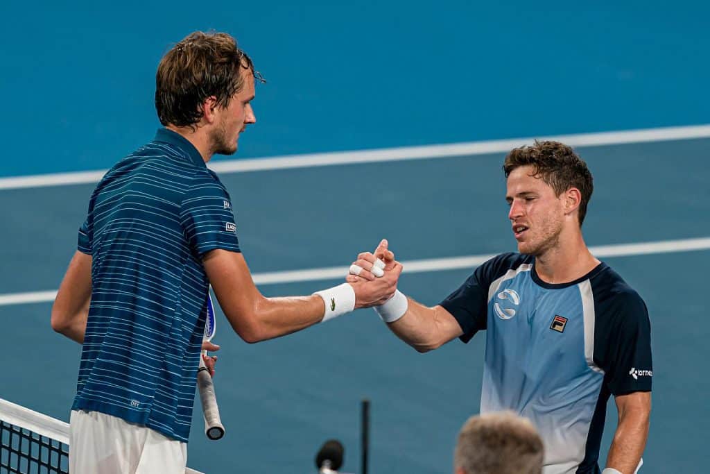 Schwartzman contro Medvedev: non gli parlo più