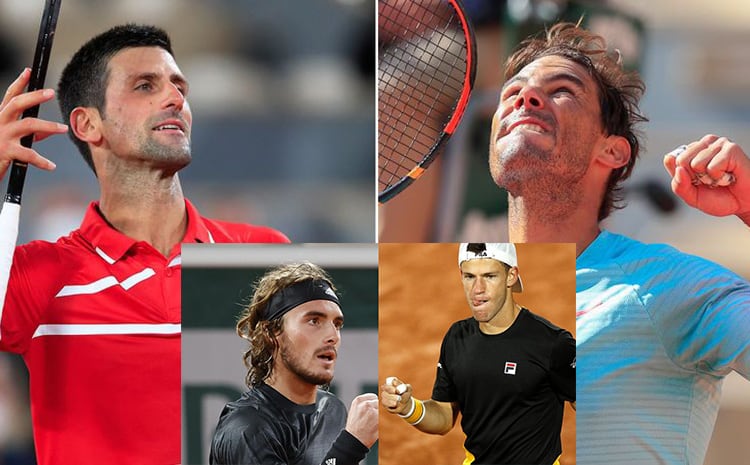 Djokovic-Tsitsipas, Schwartzman-Nadal: le semifinali del Roland Garros