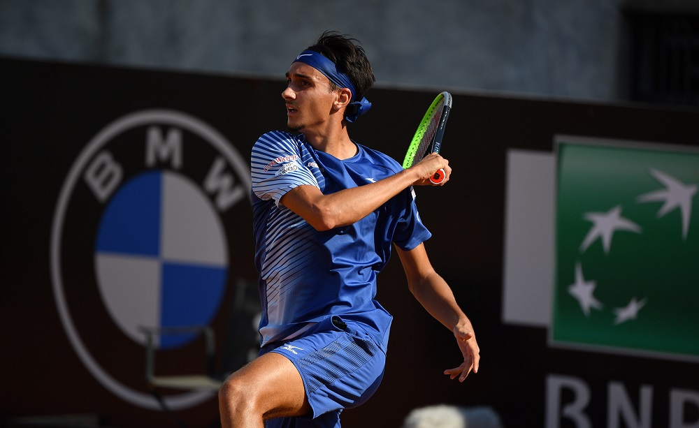 Lorenzo Sonego all'Atp 500 di Vienna