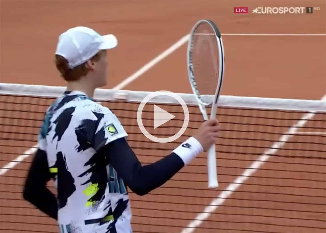 Roland Garros, Sinner batte Zverev: tutti i video
