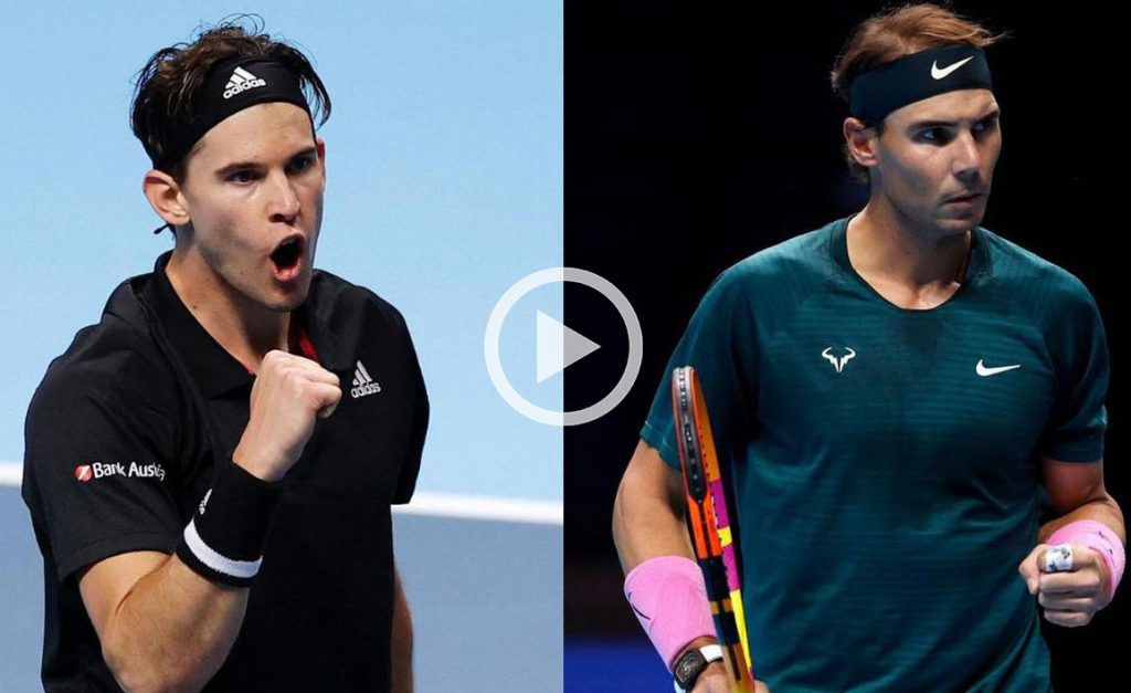 Atp Finals 2020, fantastico match tra Thiem e Nadal