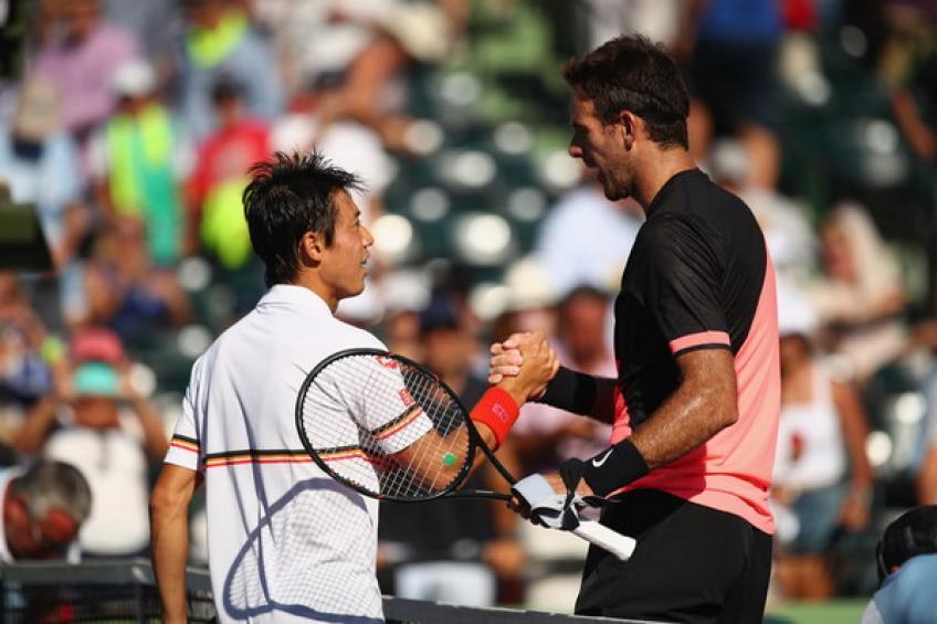 Nishikori su Del Potro: “Il suo dritto è il mio preferito”