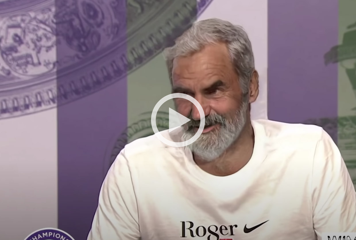 Pronto a giocare il prossimo anno? La risposta di Federer, nel 2040...