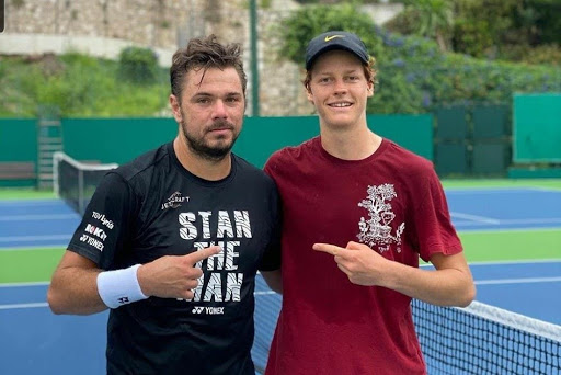 Lo scherzo di Wawrinka a Sinner