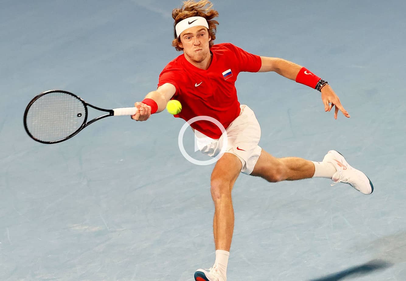 Andrey Rublev punta gli Australian Open