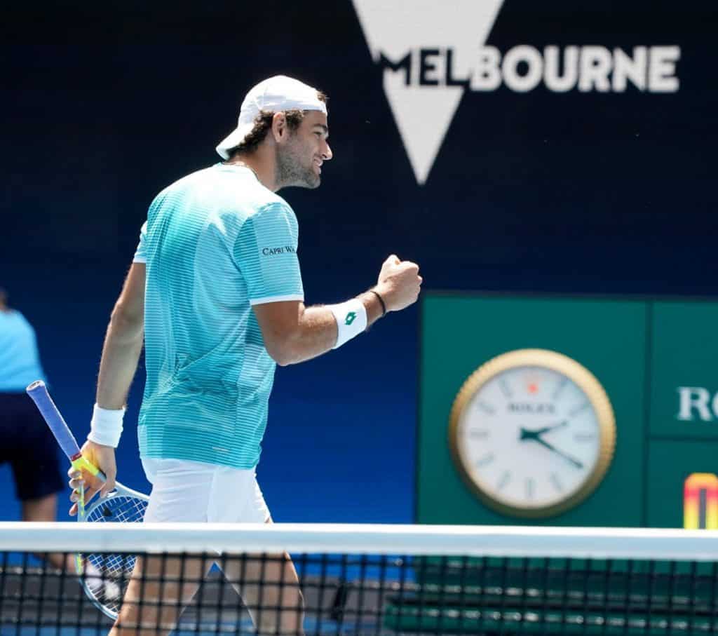 Berrettini batte Monfils, Italia in semifinale all'Atp Cup