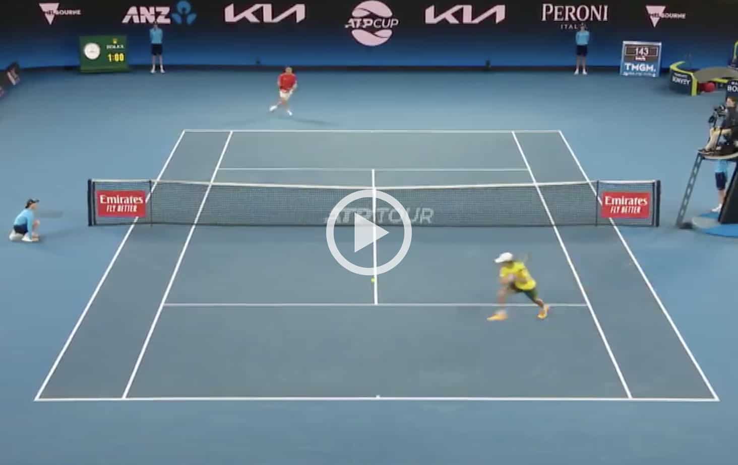 Alex De Minaur prende tutto!