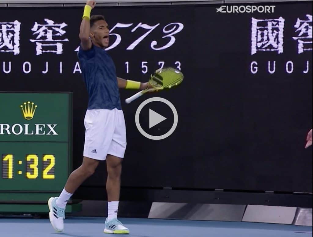 Felix Auger-Aliassime vince contro Denis Shapovalov