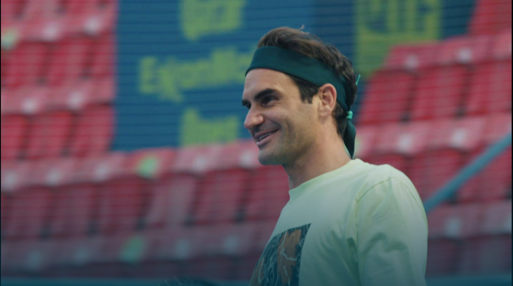 L’allenamento italiano di Federer a Dubai