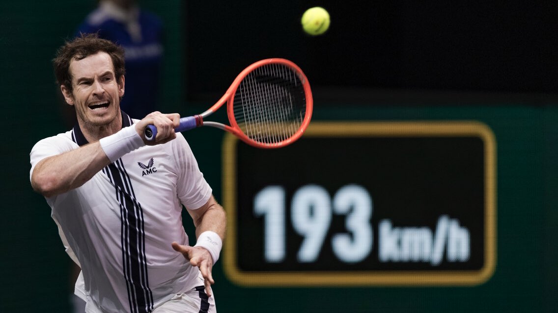 Andy Murray vince al debutto a Rotterdam