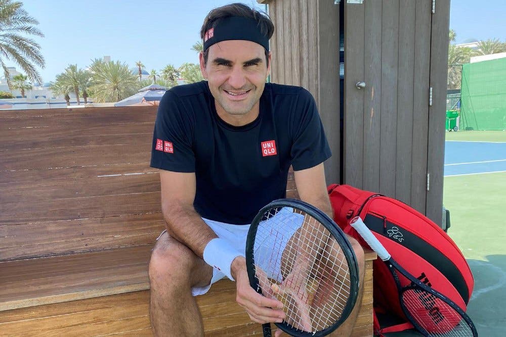 Roger Federer pronto al rientro a Doha