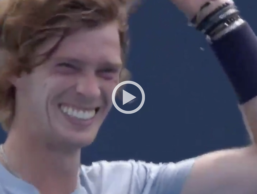Il game perfetto di Rublev a Miami