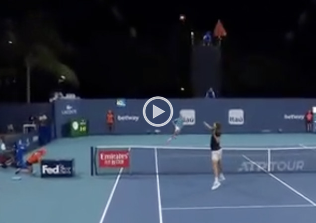 Video Tsitsipas Sonego Miami