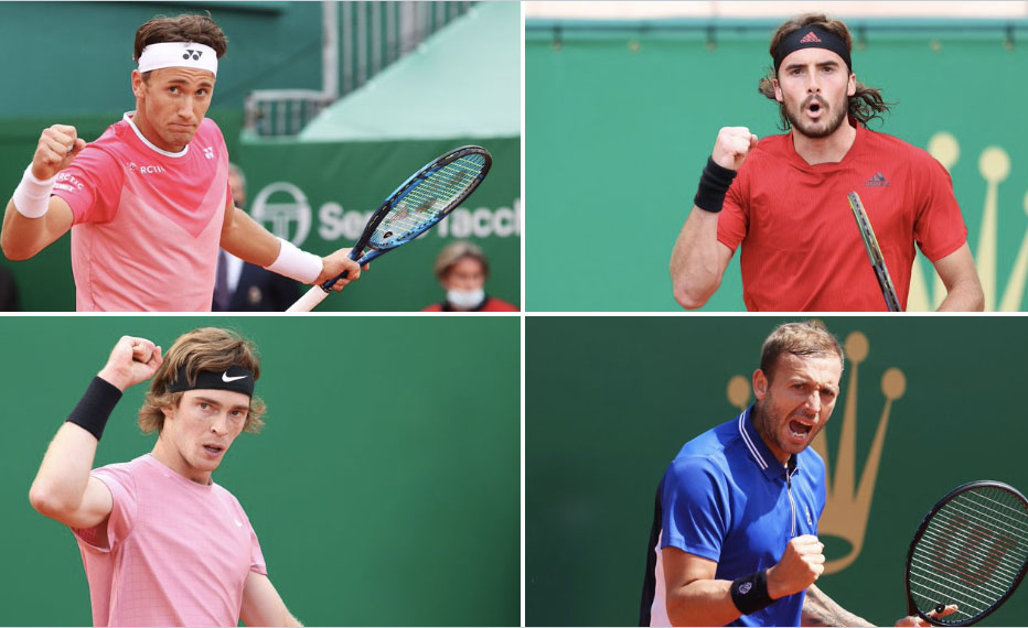 I quattro semifinalisti di Montecarlo