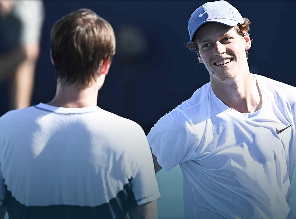 Ranking Atp, il balzo di Sinner