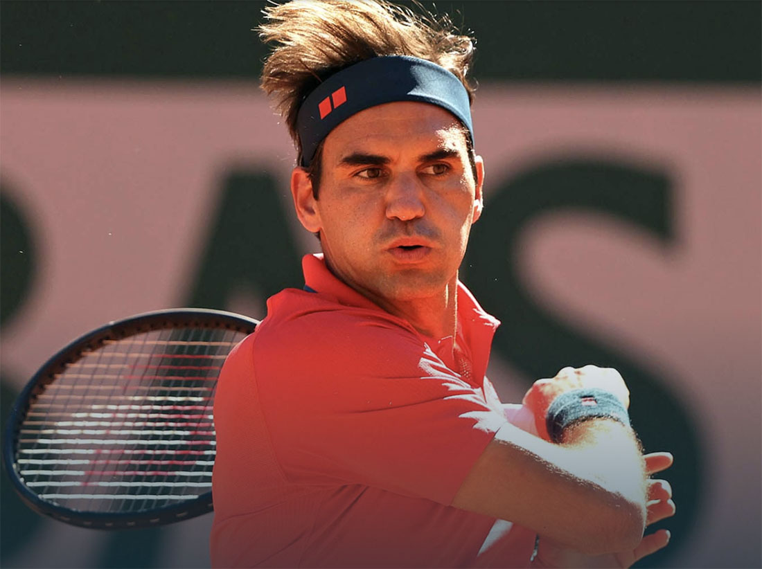 Roger Federer vince al debutto al Roland Garros 2021