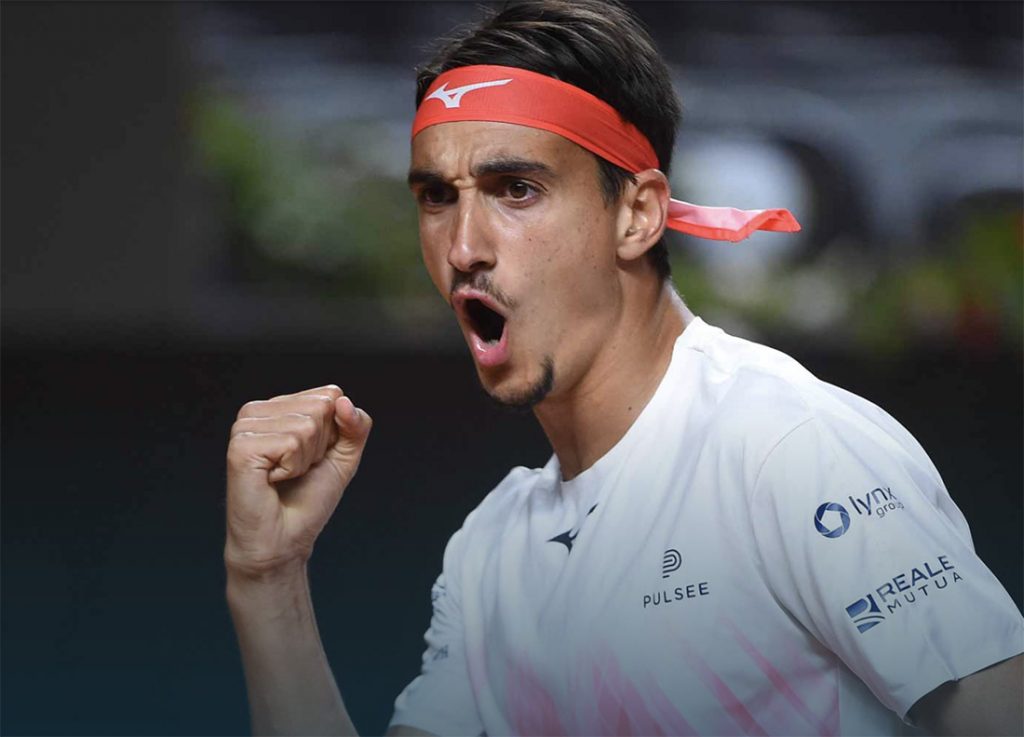 Pazzesca partita di Sonego contro Djokovic