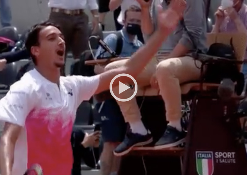 Roma, Sonego elimina Rublev e sfida Djokovic