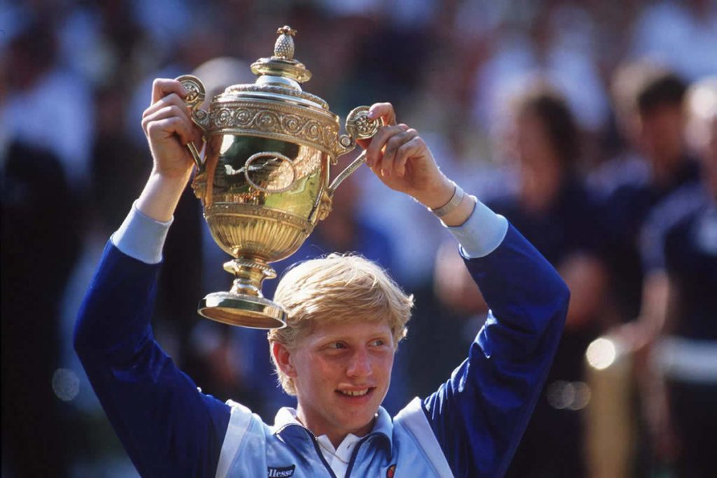 Boris Becker, il più giovane vincitore di sempre a Wimbledon
