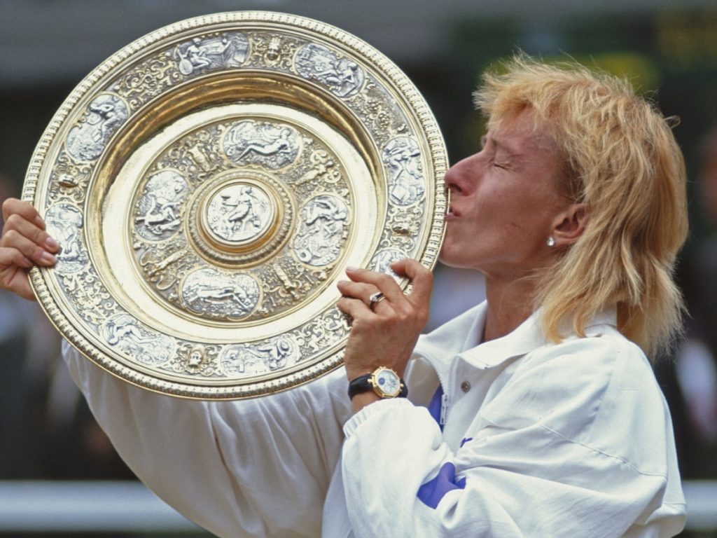 La nona sinfonia di Martina Navratilova a Wimbledon