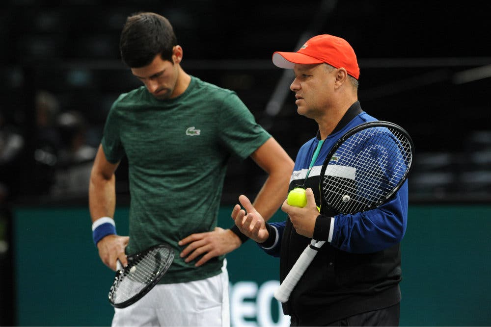 Coach Vajda a tutto tondo su Djokovic