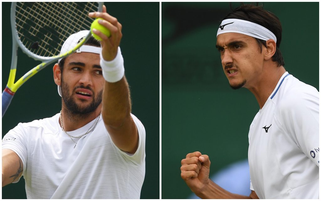 Wimbledon, Berrettini e Sonego fratelli d’Italia: sono agli ottavi